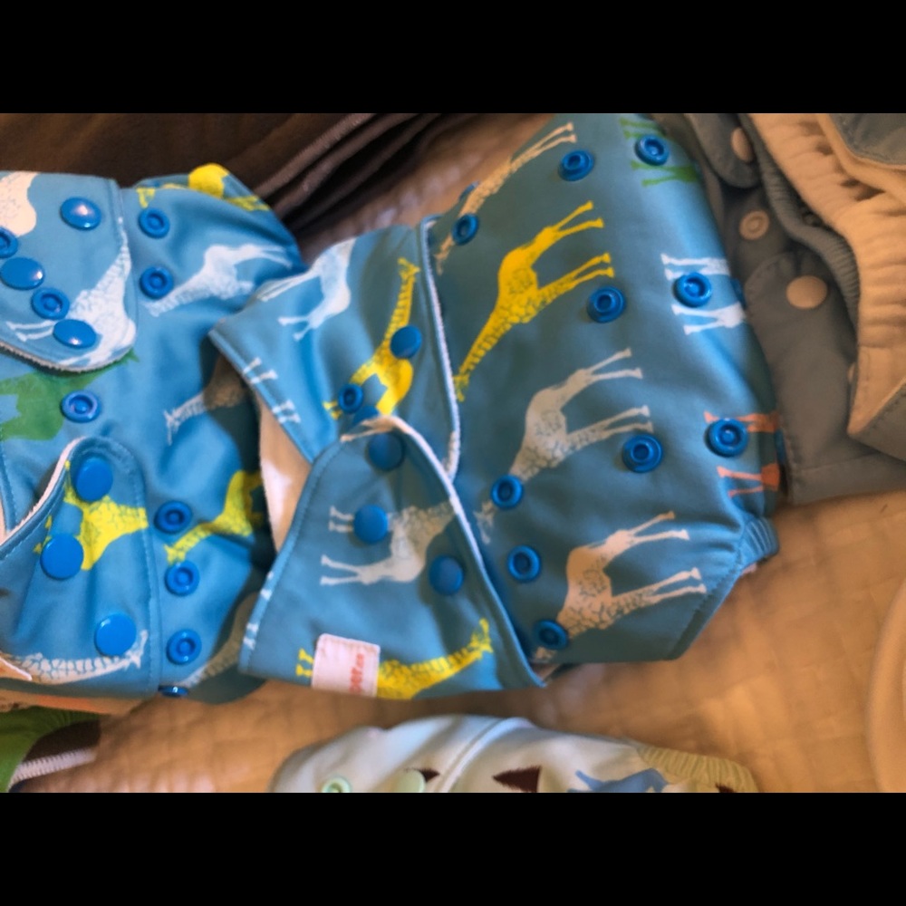 Cloth diaper lot - buttons, bumgenius, and more!